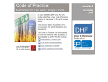 Tablet Screenshot of firecode.org.uk